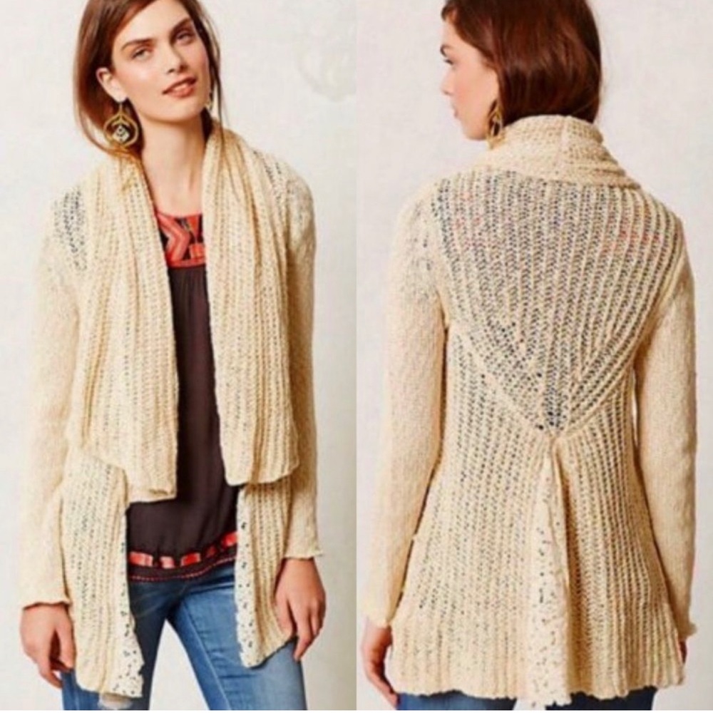 Sweater / Cardigan by Knitted & Knotted. Anthropologie